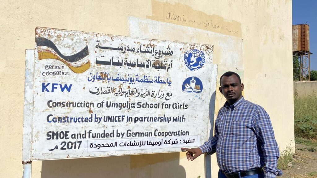 Construction of Umgulia School funded KFW German Cooperation